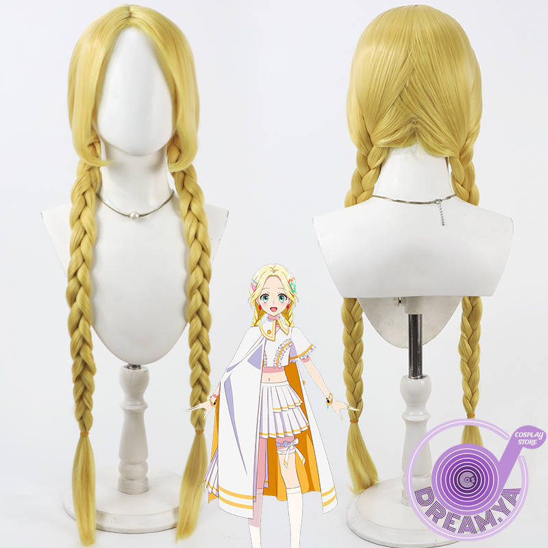 Anime Cosplay Wig Heat Resistant - Choco Mitsumata Cosplay Peruk Maebashi Cadılar