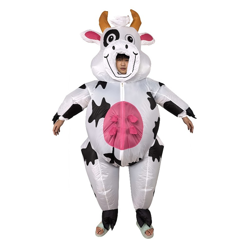 Costumes - Cadılar Bayramı için Komik Şişirilebilir İnek
