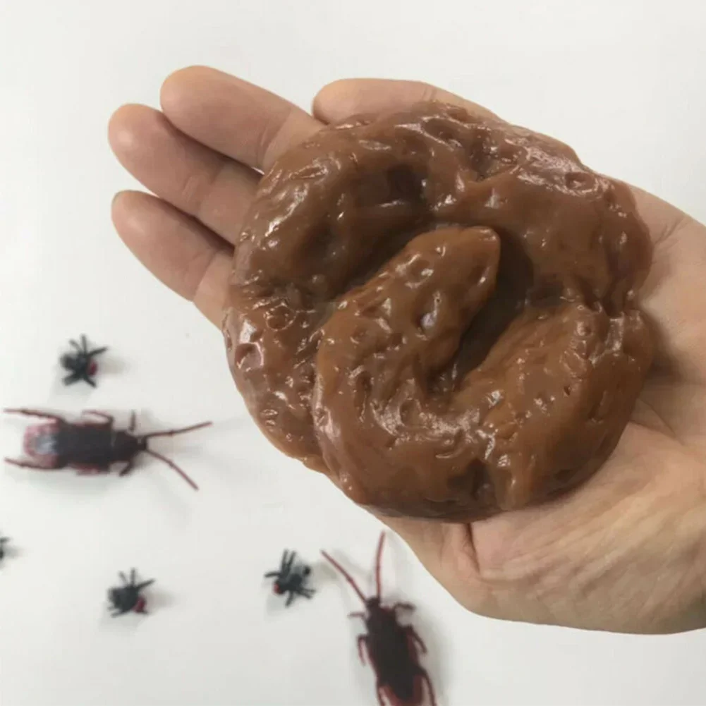 Fake Poop Gag Gift - Sahte Köpek Kaka Gerçekçi Kaka Yumuşak