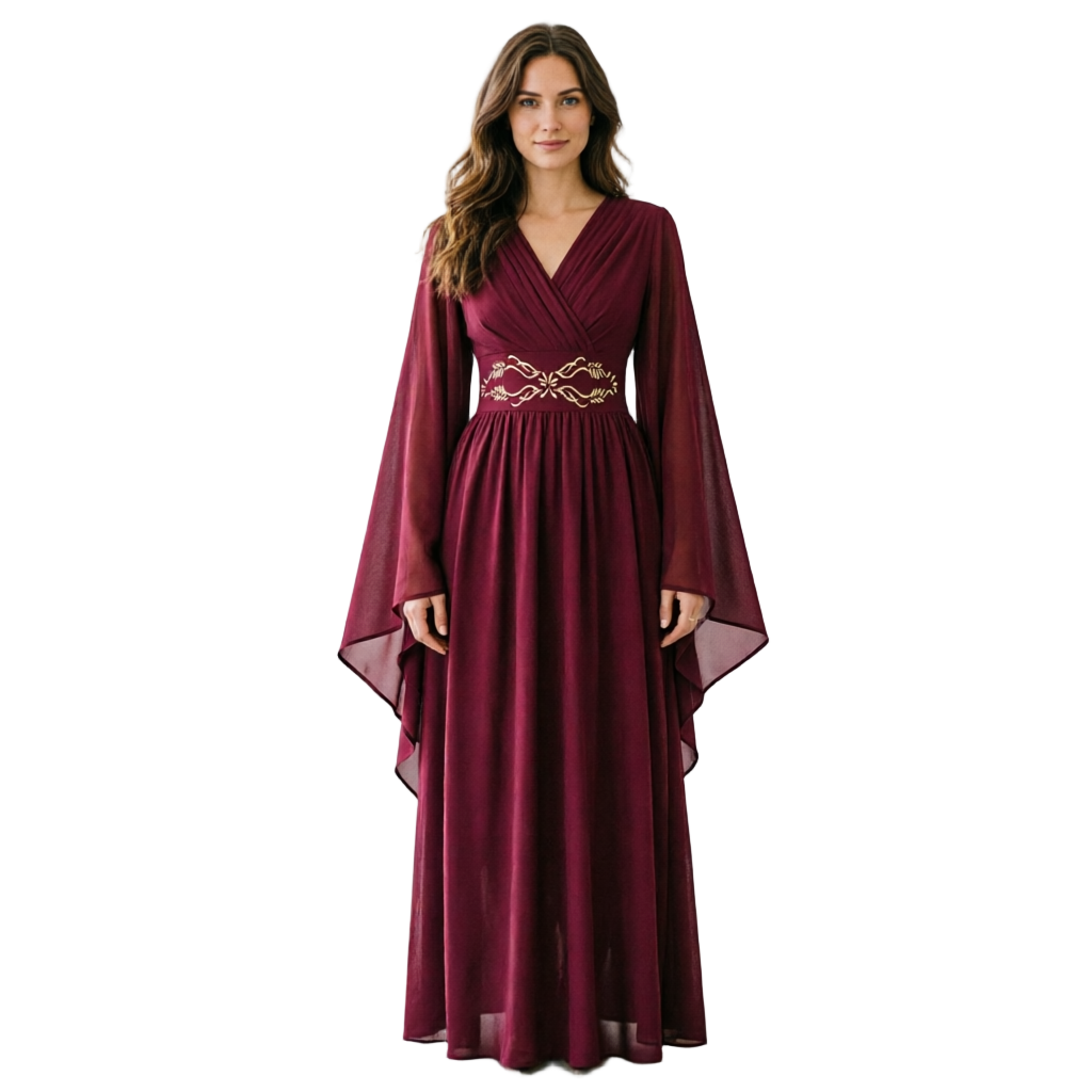 Medieval Renaissance Dress Women - Fantasia Orta Çağ Prensesi Cosplay Elbisesi