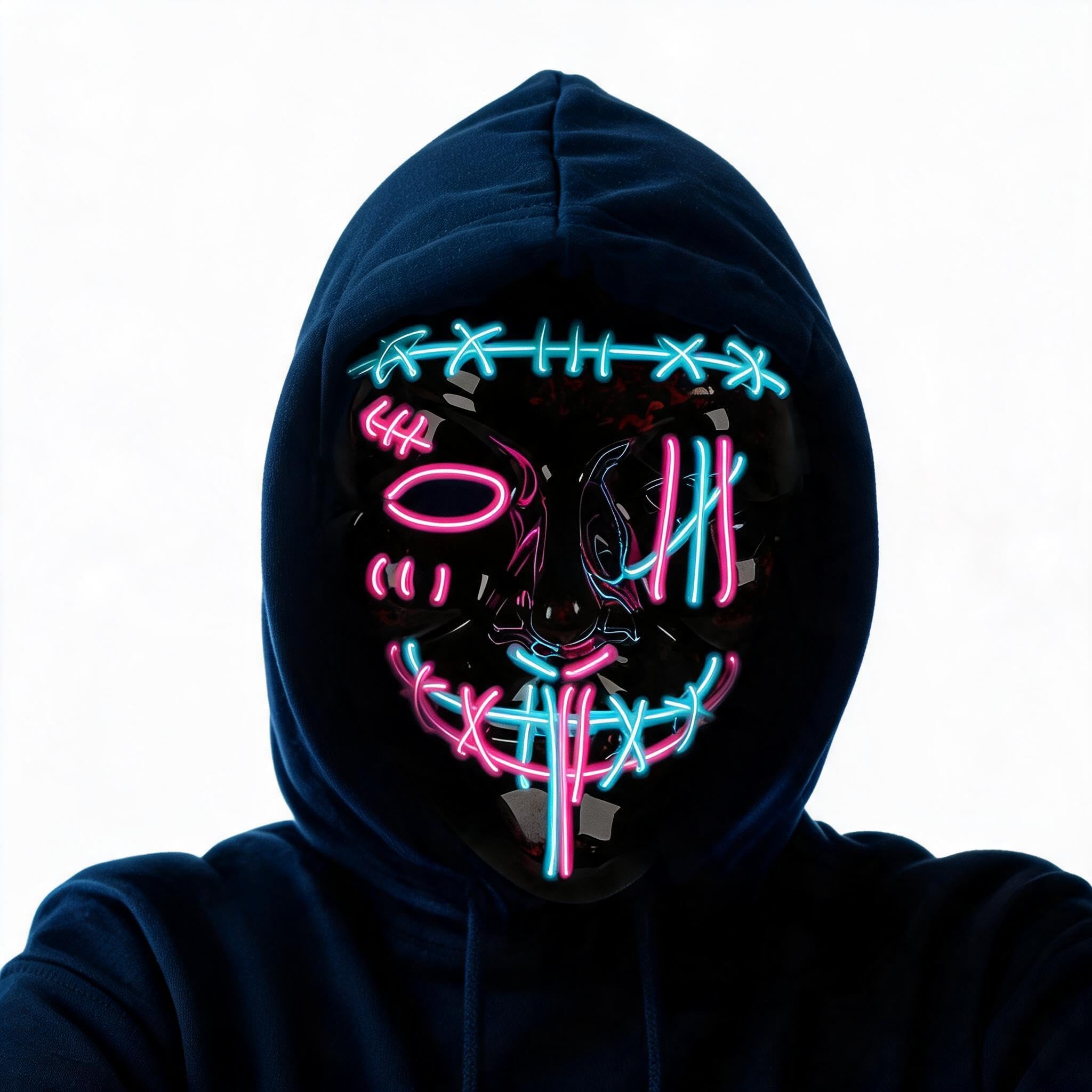 3'lü Paket Cadılar Bayramı Kor - Led Purge Mask Halloween incelemesi ve fiyatı