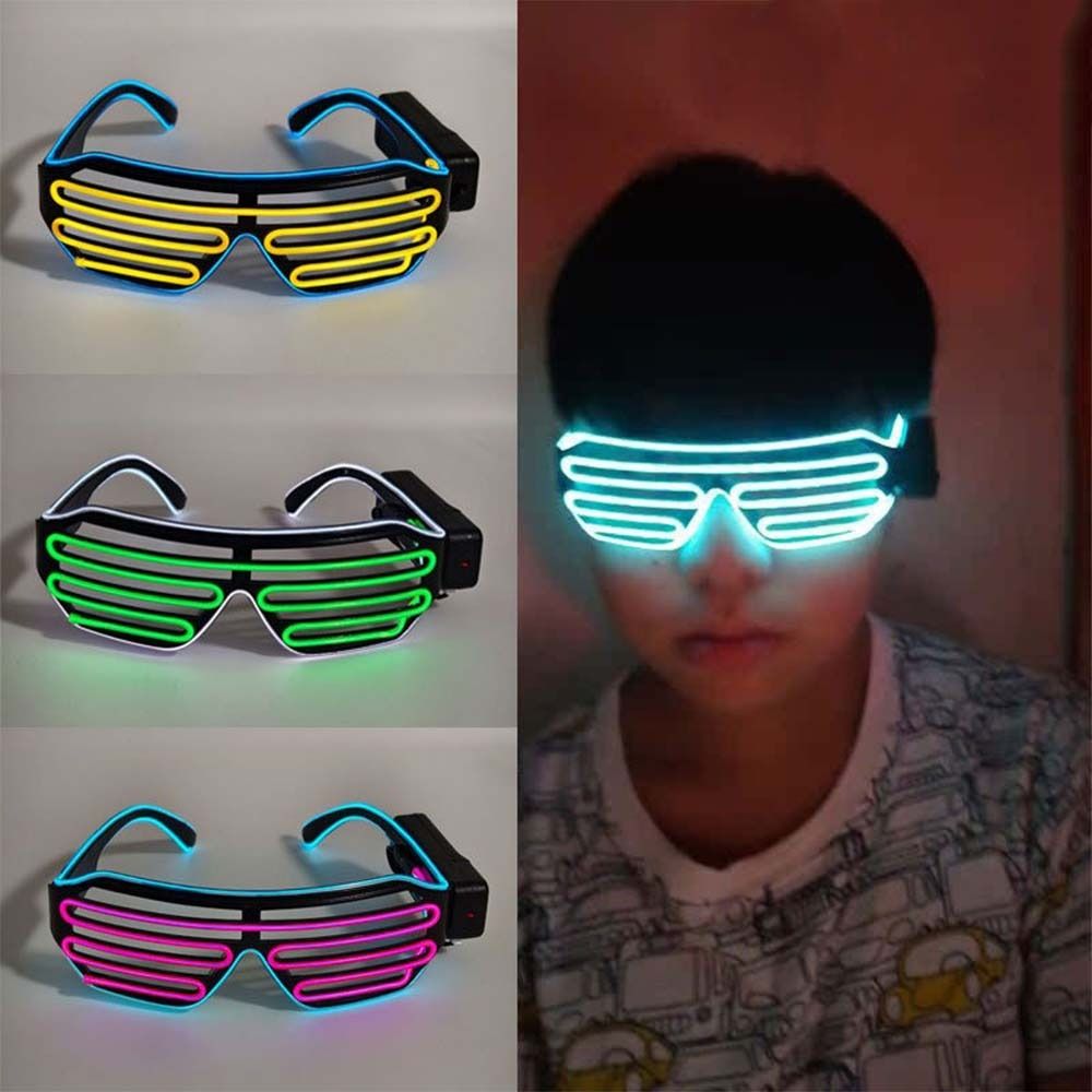 Kablosuz LED Işıklı Gözlükler  - Glow In The Dark Party Glasses incelemesi ve fiyatı