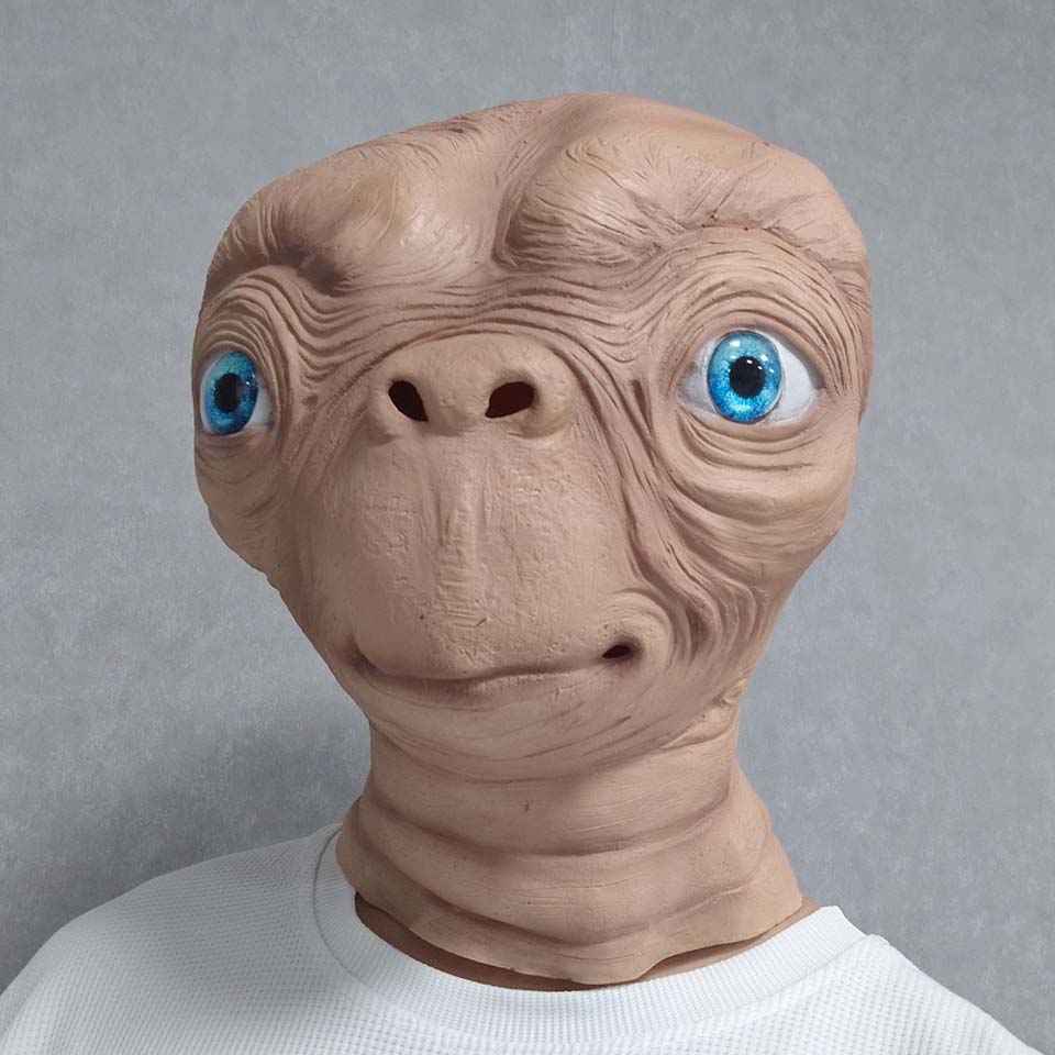 Gerçekçi ET Uzaylı Lateks Mask - Latex Alien Mask Realistic incelemesi ve fiyatı