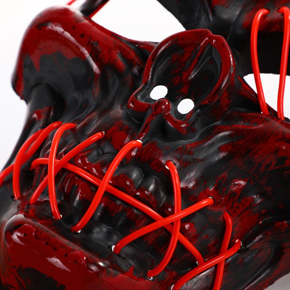 Gotik Cadılar Bayramı Kafatası - Led Purge Mask Halloween incelemesi ve fiyatı