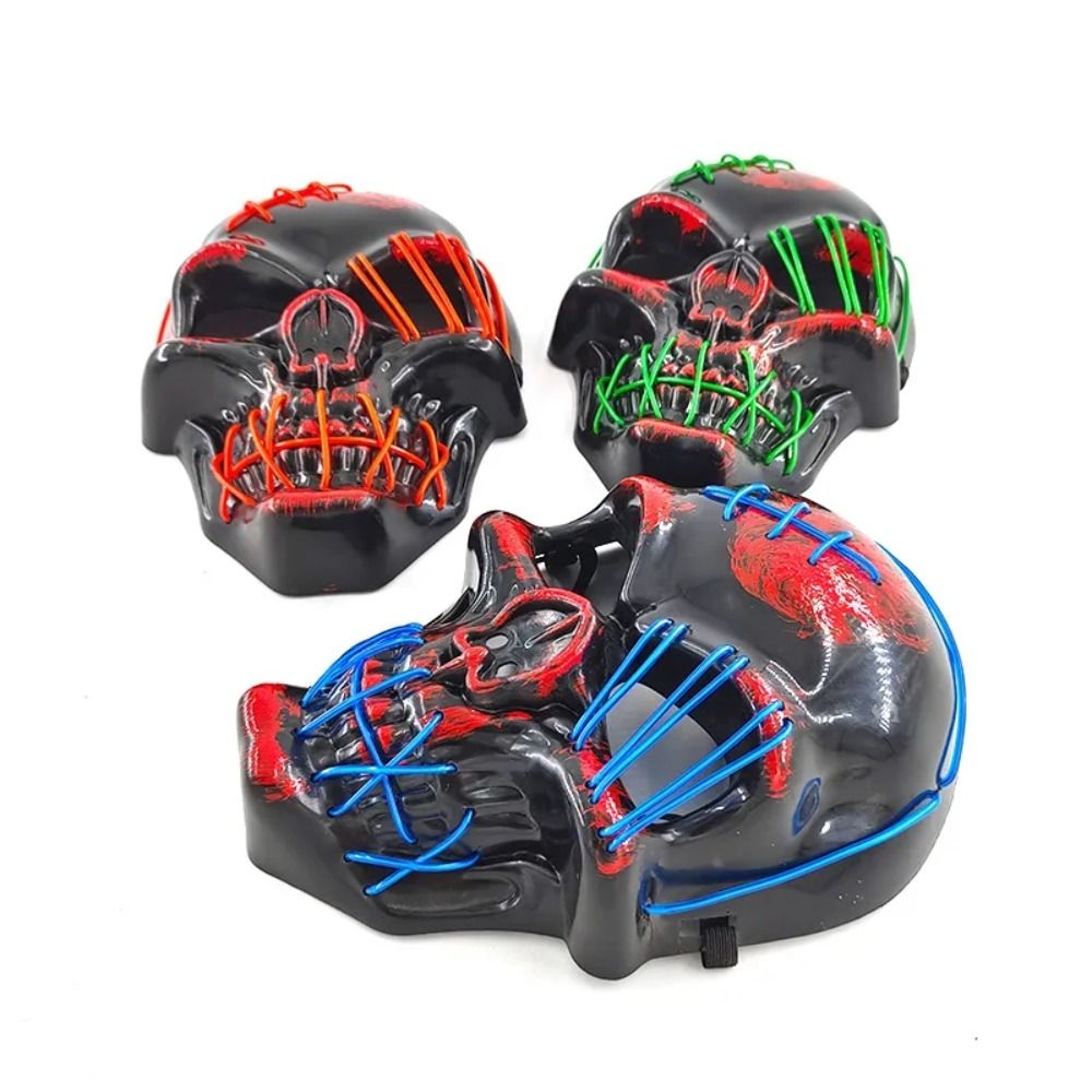Gotik Cadılar Bayramı Kafatası - Led Purge Mask Halloween incelemesi ve fiyatı