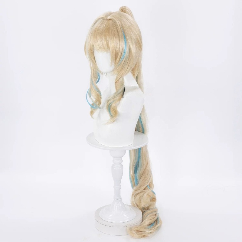 Genshin Impact Vesna Strivozha - Anime Cosplay Wig Heat Resistant incelemesi ve fiyatı