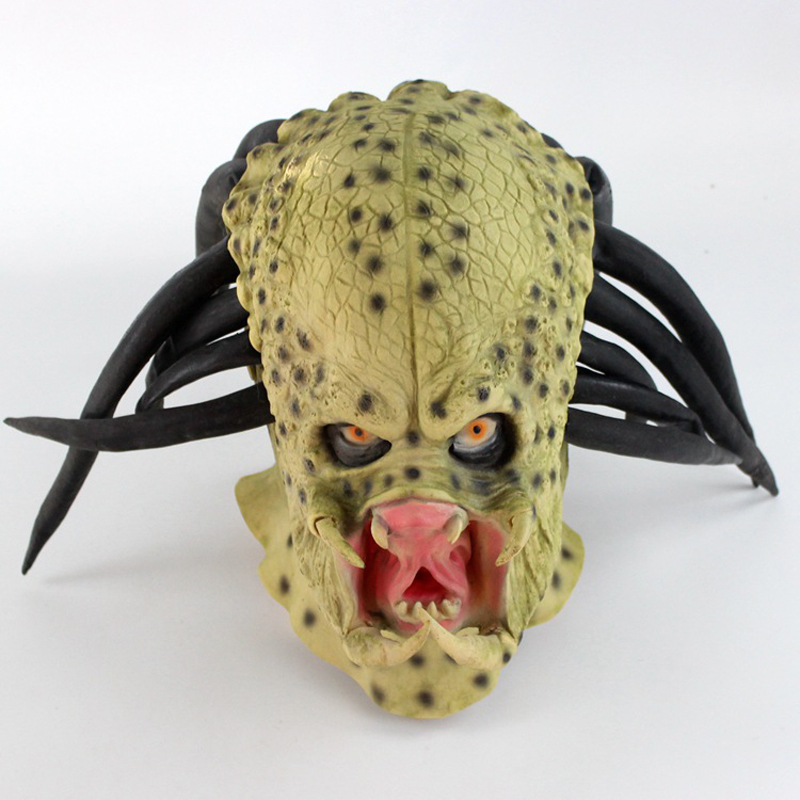 Gerçekçi Predator Tam Baş Mask - Latex Alien Mask Realistic incelemesi ve fiyatı