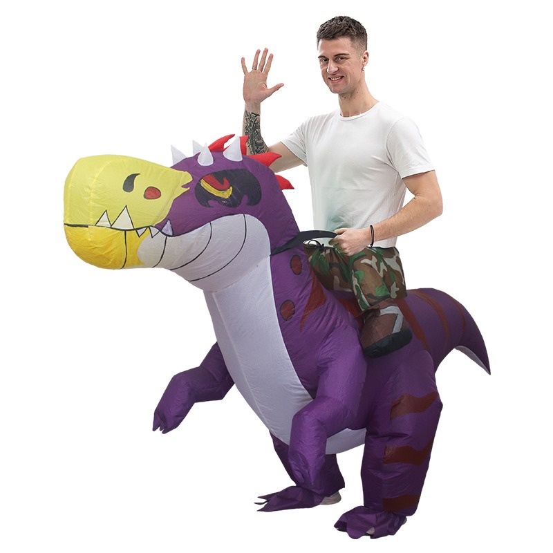 Cadılar bayramı Dinozor Şişme  - Inflatable Dinosaur Costume Adult incelemesi ve fiyatı