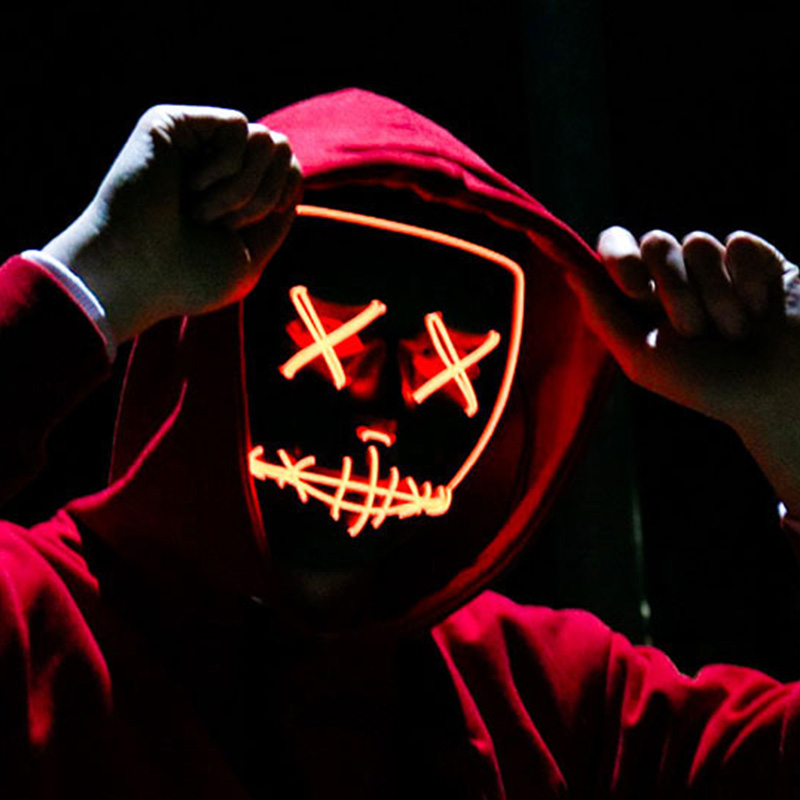 Cadılar Bayramı Korkunç Vendet - Led Purge Mask Halloween incelemesi ve fiyatı