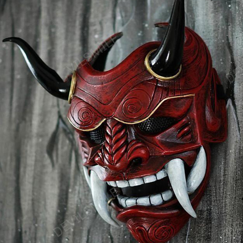 Hannya Şeytan Maskesi Japon On - Led Purge Mask Halloween incelemesi ve fiyatı