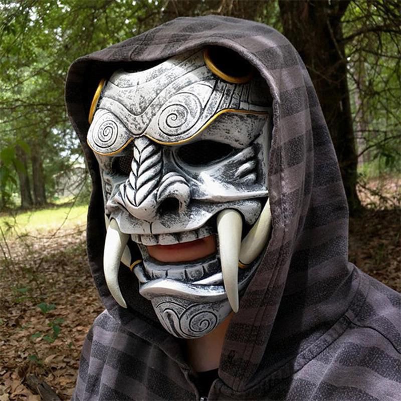 Hannya Şeytan Maskesi Japon On - Led Purge Mask Halloween incelemesi ve fiyatı