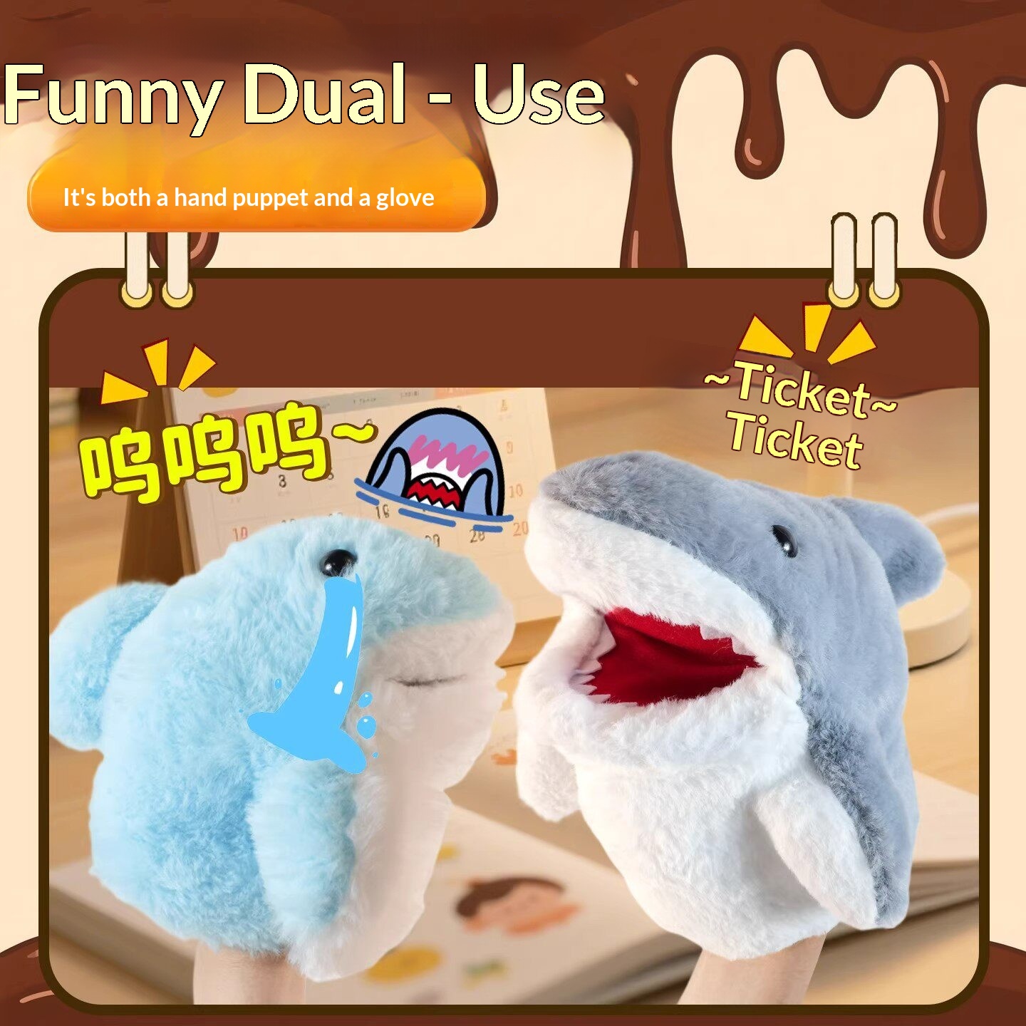 Köpekbalığı El Kuklası Peluş K - Prank Toys incelemesi ve fiyatı